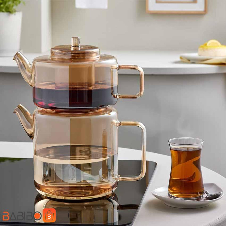 ست کتری و قوری شاهین مدل SH001