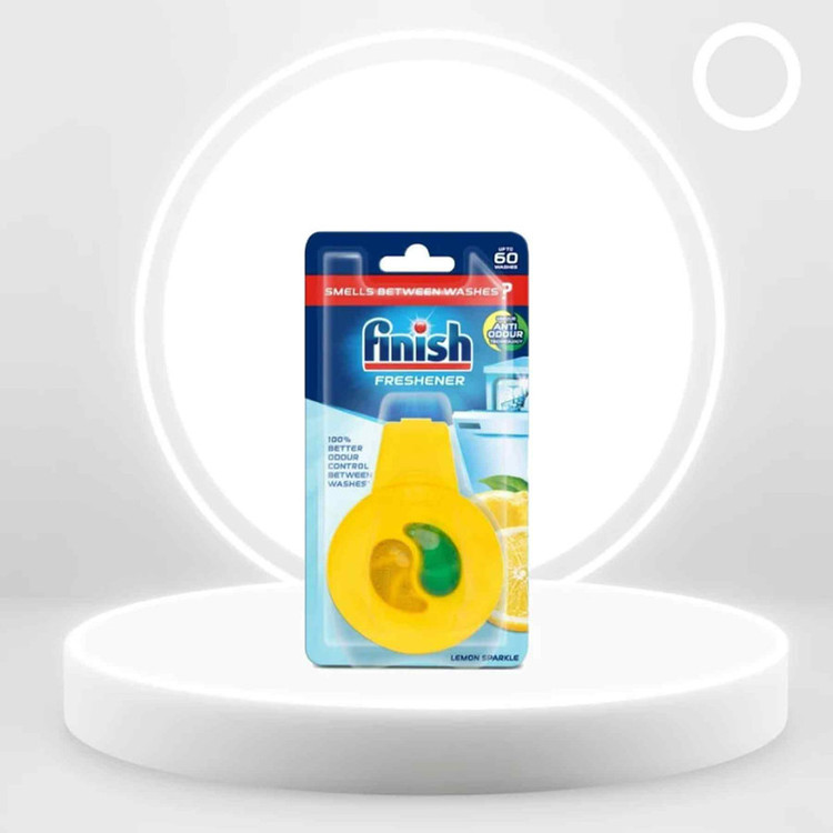 بوگیر ماشین ظرفشویی فینیش مدل Freshener Lemon وزن 100 گرم