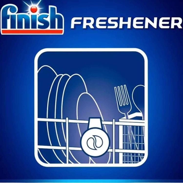 بوگیر ماشین ظرفشویی فینیش مدل Freshener Lemon وزن 100 گرم