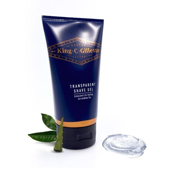 ژل اصلاح ژیلت مدل TRANSPARENT حجم 150 میلی لیتر