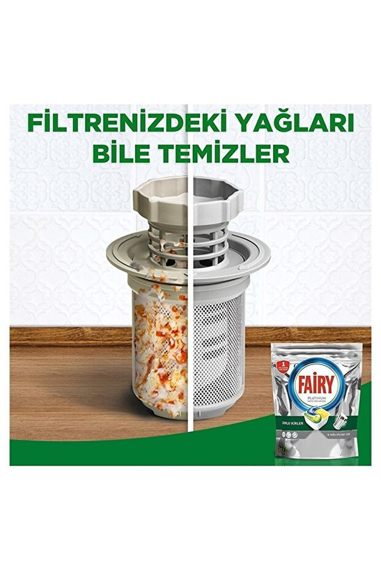 قرص ماشین ظرفشویی فیری مدل Platinum بسته 96 عددی