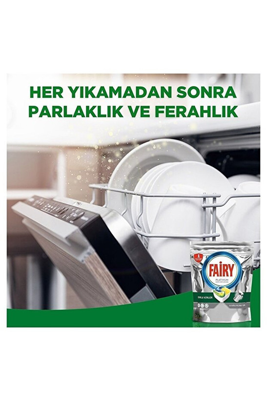 قرص ماشین ظرفشویی فیری مدل Platinum بسته 96 عددی